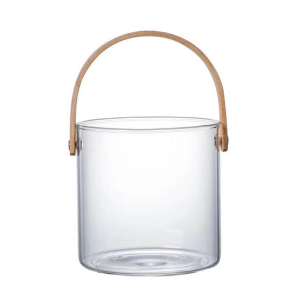 factory directly clear vegetables nuts dry fruit snack tray glass basket with with handle