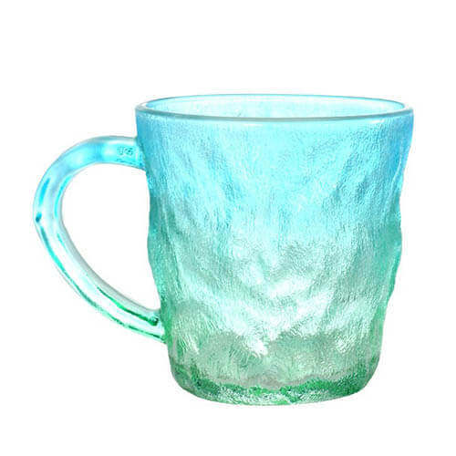 gradient glacier glass cup