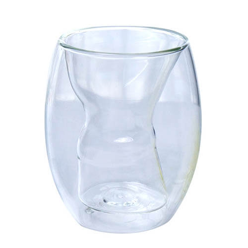 horseshoe glass cup