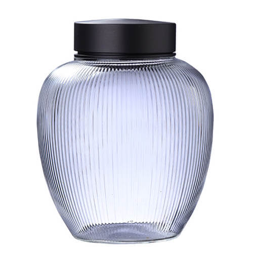 japanese hammer glass storage jar