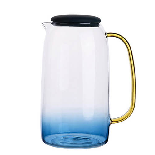 simple gradient glass pitcher