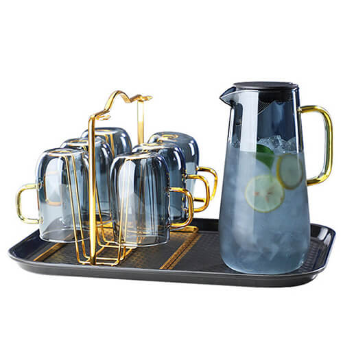 bedside water carafe and glass set