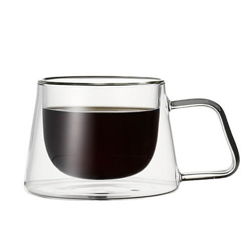 glass coffee cup