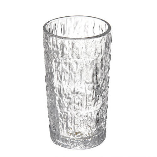 tree pattern glass cup